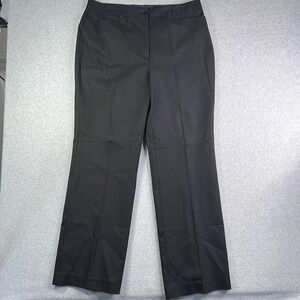 Chico's Dress Pants Womens 3 (36x32.5) Flat Front Straight Leg Stretch READ